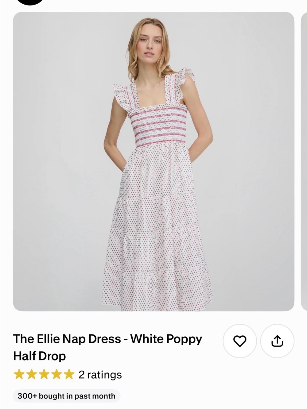 NIB Hill House Poppy dress